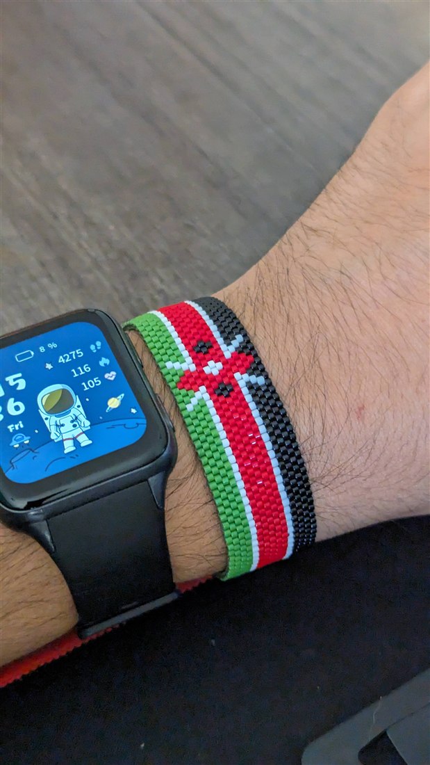 Kenya Beaded Cuff