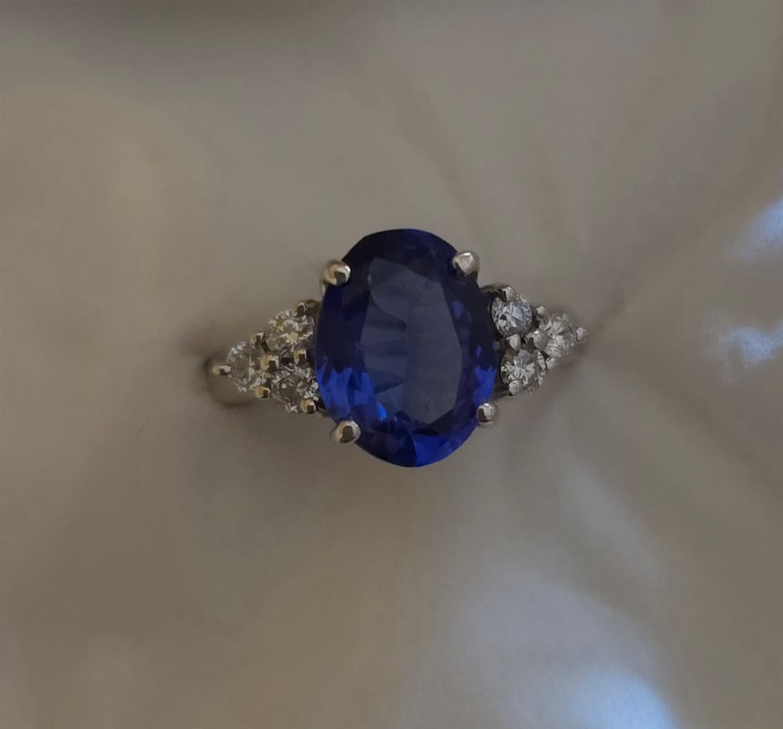 Tanzanite Oval Ring