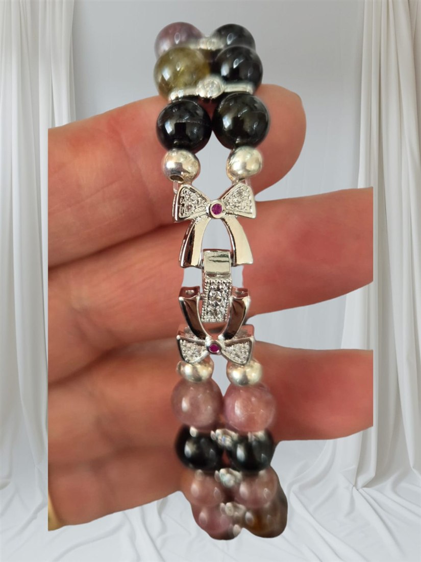 Tourmaline Bead Bracelet
