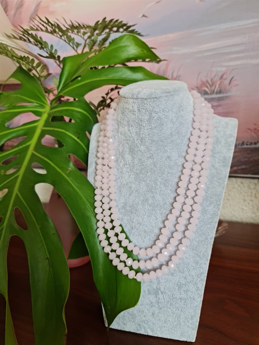 Triple-Strand Pearl Necklace